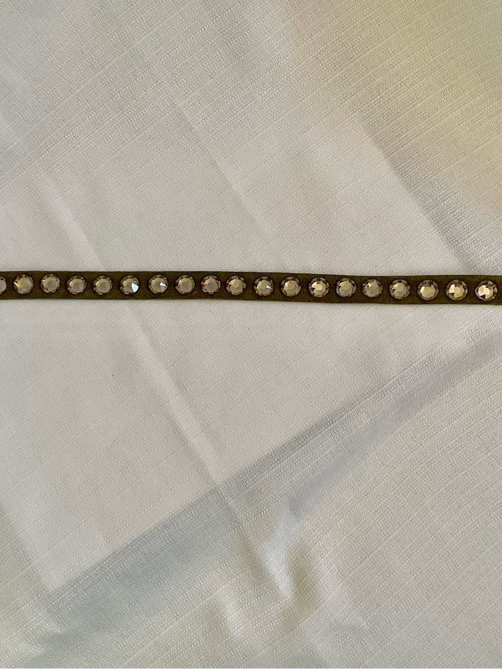 PEDRO GARCIA Swarovski and Suede Wrap Bracelet/Choker - Picture 5 of 14